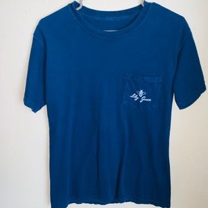 Navy Blue Lily Grace Tee Small